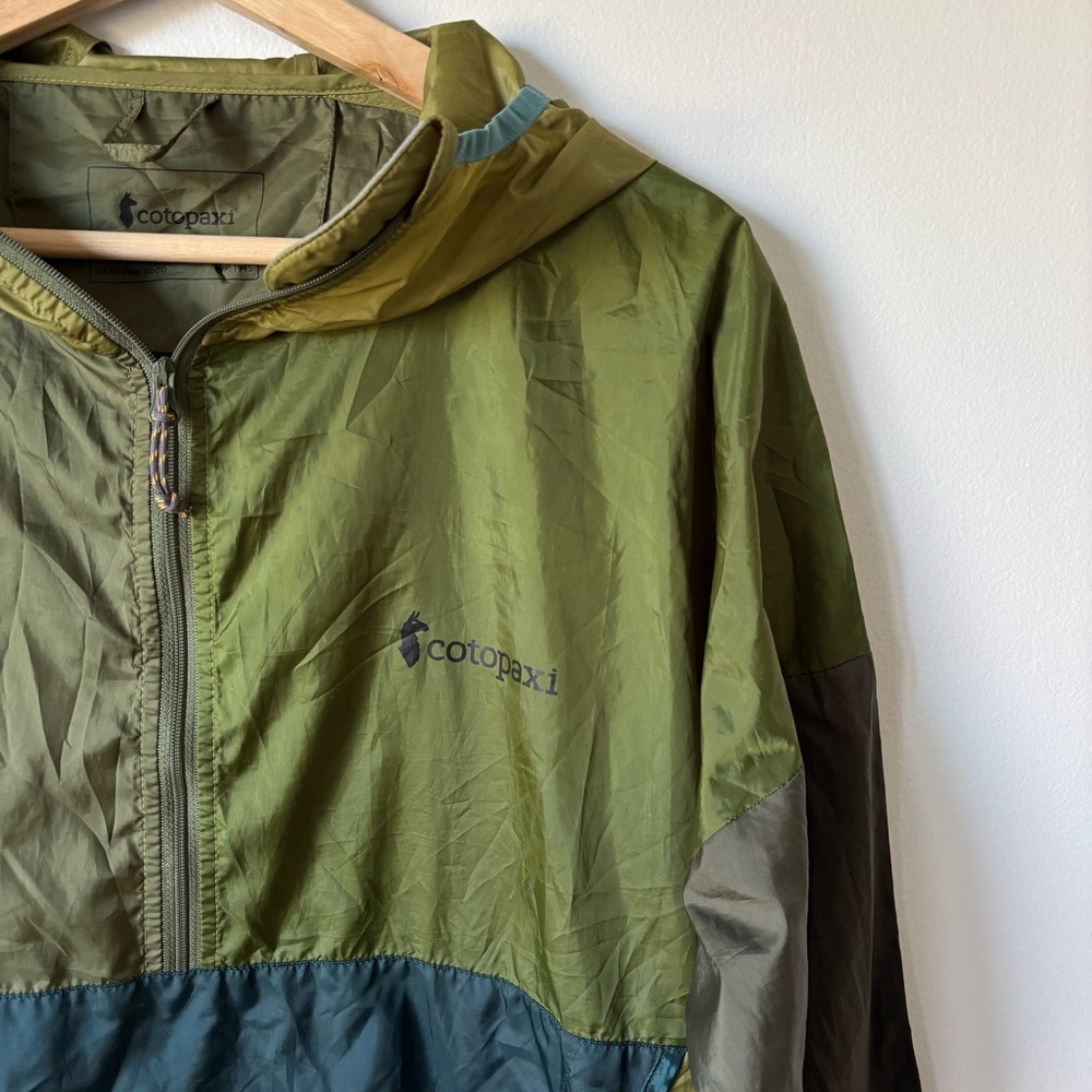 Cotopaxi Colorblock Pullover Jacket In Olive, Tea… - image 3